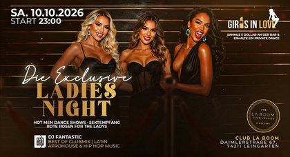 SA. 10.10.26 - GIRLS in LOVE - EXCLUSIVE LADIES NIGHT