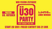 Ü30 PARTY - START 20 UHR - Freier Eintritt bis 21 Uhr09.10