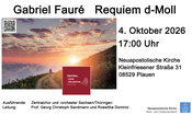 Gabriel Fauré Requiem d-Moll
