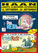 Barber‘s Puppentheater für Kinder gastiert vom 12. - 20.9.2026 in Haan