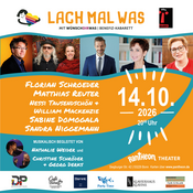 Lach mal was mit wünschdirwas - Benefiz-Comedy-Kabarett für schwerkranke Kinder + Jugendliche