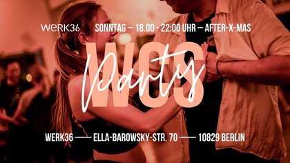 36 Grad - West Coast Swing Party - After-X-Mas Party