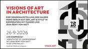 Sonderausstellung | Visions of Art in Architecture