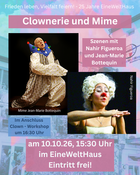 Clownerie und Mime - Szenen mit Nahir Figueroa und Jean-Marie Bottequin (ZIRKEL e.V.)