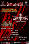 BONN TO BE WILD: SYSTEM DEFENSE // MY DOMINION // MÄHTHRÄSHER