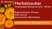 Herbstzauber mit verkaufsoffenem Sonntag in Schwerte