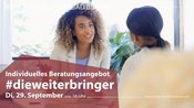 Individuelles Beratungsangebot #dieweiterbringer im Frauenzentrum Courage