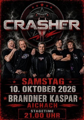 Rocktoberfest mit CRASHER live im Brandner