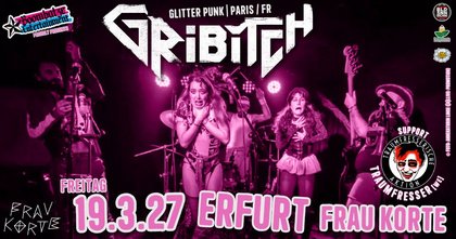 GRIBITCH [Paris / FR] + TRAUMFRESSER [WE] | 19.3.27 Frau Korte Erfurt