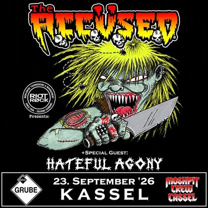 THE ACCÜSED + Hateful Agony - Kassel Germany @ Goldgrube Kassel