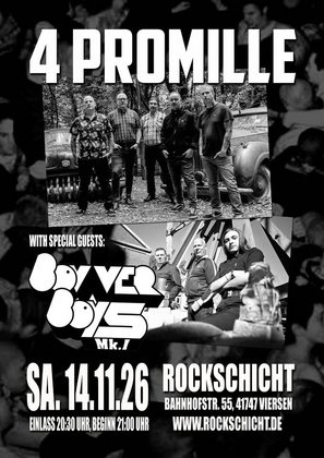 4 Promille + Bovver Boys @ Viersen