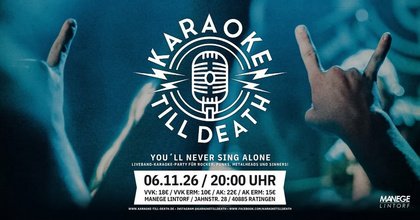 Karaoke Till Death - Karaoke mit Liveband