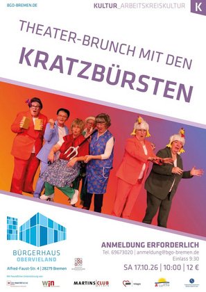 Theater-Brunch mit des Kratzbürsten