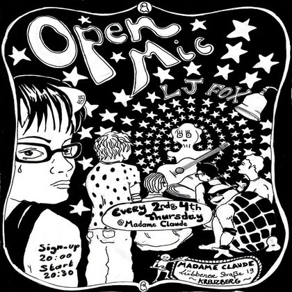Open Mic L. J. Fox + DJ WKS FM & GIOTTO BEATTZ