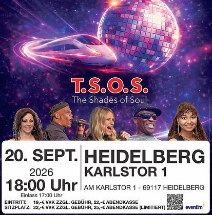 "Satureday-Night-Soul-Train" - mit "The Shades of Soul"