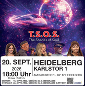 "Saturday-Night-Soul-Train" - Die besten Tanz- & Disco-Hits der 79ger &80ger Jahre von TSoS der Brückenfest-Band 2026
