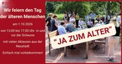 Internationaler Tag der älteren Menschen
