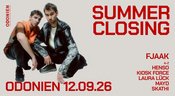 Summer Closing with Fjaak
