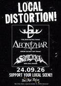 SUREKILL / D-WALL / AEONYZHAR // Local Distortion! im Béi Chéz Heinz