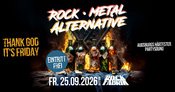ROCK x METAL x ALTERNATIVE FRIDAY | EINTRITT FREI | BASEMENT @ ROCKFABRIK Augsburg