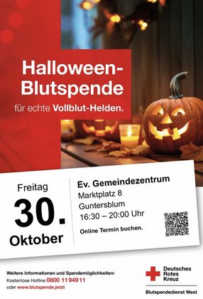 Halloween Blutspende
