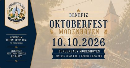 Benefiz-Oktberfest Morenhoven 2026