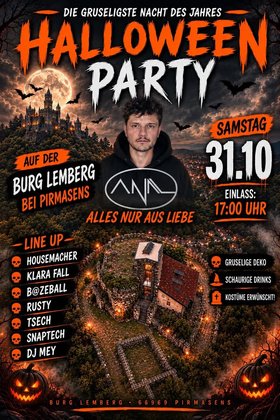 Halloween Rave Burg Lemberg
