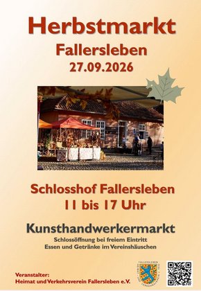 Herbstmarkt Fallersleben 2026