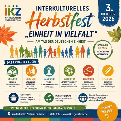 Interkulturelles Herbstfest "Einheit in Vielfalt" 2026
