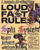 [LIVE] 2. Burgkeller Herbstfest: Split System (Support: Lothario, Useless Eaters & Klavo)