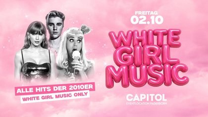 WHITE GIRL MUSIC PARTY