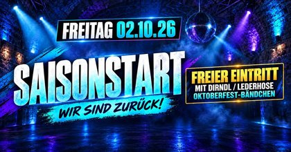 SAISONSTART - Fr. 02.10. - Elements Nightclub