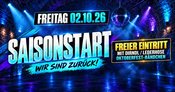 SAISONSTART - Fr. 02.10. - Elements Nightclub