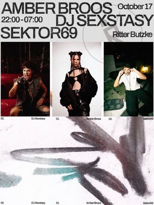 Amber Broos, DJ Sexstasy, Sektor69 @ Ritter Butzke