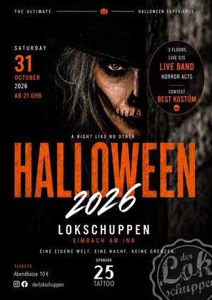 Halloween 2026 - A Night LIKE NO OTHER!