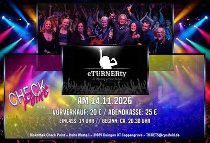 eTURNERty - Tribute to Tina Turner - 14.11.2026