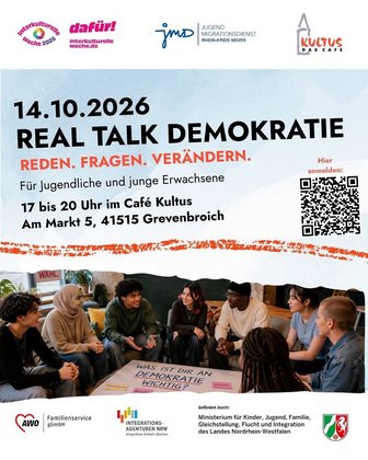 Real Talk Demokratie für Jugendliche und junge Erwachsene@Café Kultus