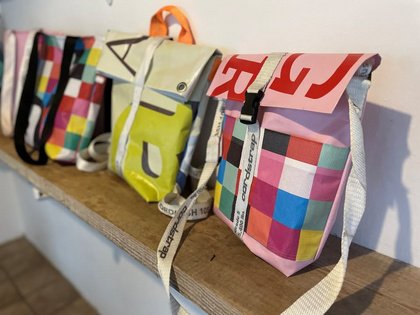 RE- UND UPCYCLING WORKSHOP - Taschen - Täschchen - Rucksäcke