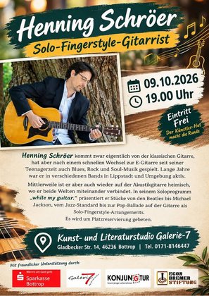 Henning Schröer Gitarren-Konzert
