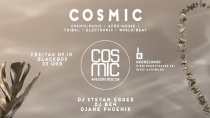 COSMIC-MUSIC - STEFAN EGGER - DJ BEN - DJANE PHOENIX 🪩 (BLACKBOX)