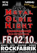 METAL OLDIE NIGHT - UNDERGROUND OPENING
