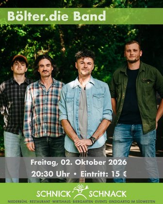 BÖLTER - BLUESROCK - 25. BÜHNENJUBILÄUM
