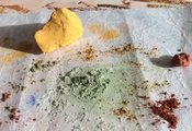 Malen mit Pigmenten