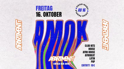 AMOK - Freitag, 16.10.2026