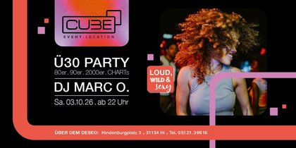 CUBE Ü30 PARTY