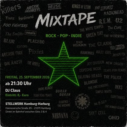 MIXTAPE - Rock - Pop - Indie