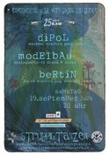Konzert mit struppig tanzen- Dipol, Berti, Modelbau