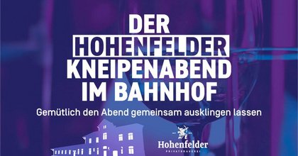 Der Kneipenabend im Bahnhof