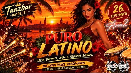 PURO LATINO AREA II SA 26/09/26 mit Tanzkurs