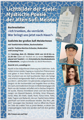 Lichtbilder der Seele: Mystische Poesie der alten Sufi-Meister